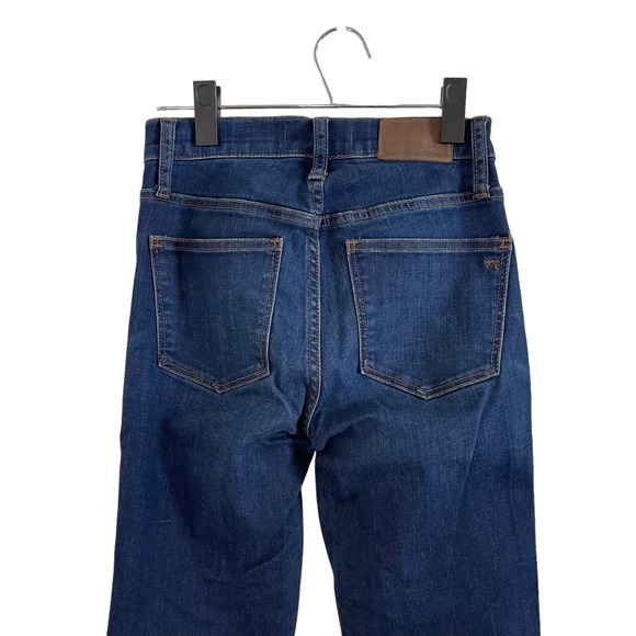 Women's Madewell dark denim 10" High Rise Skinny Leg - 23 - Picture 4 of 7